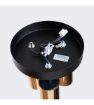 Adjustable ceiling lamps - spots - Sollux Plafond WINX 3P black/gold SL.1385 - product 4