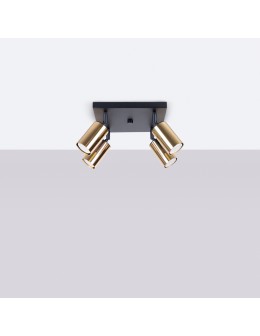 Sollux Plafon WINX 4 czarny/złoty SL.1386 - produkt 2