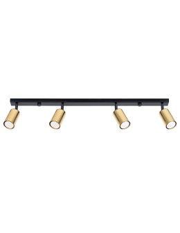 Sollux Plafond WINX 4L black/gold SL.1387