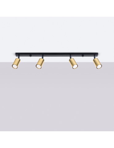 Sollux Plafond WINX 4L black/gold SL.1387 - product 2