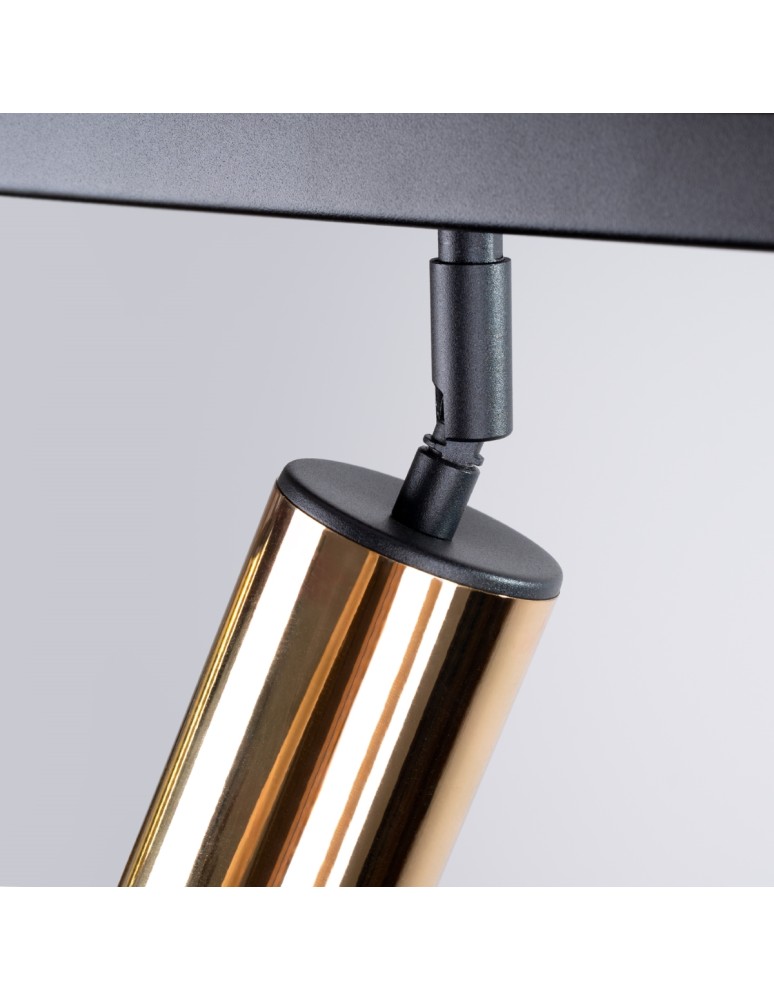 Adjustable ceiling lamps - spots - Sollux Plafond WINX 4L black/gold SL.1387 - product kolory-swiatla.pl 9