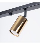 Adjustable ceiling lamps - spots - Sollux Plafond WINX 6L black/gold SL.1388 - product 8