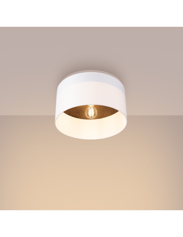 Ceiling lamps - Sollux Plafond TELESTO white/dark brown SL.1392 - product kolory-swiatla.pl 3