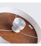 Ceiling lamps - Sollux Plafond TELESTO white/dark brown SL.1392 - product 4