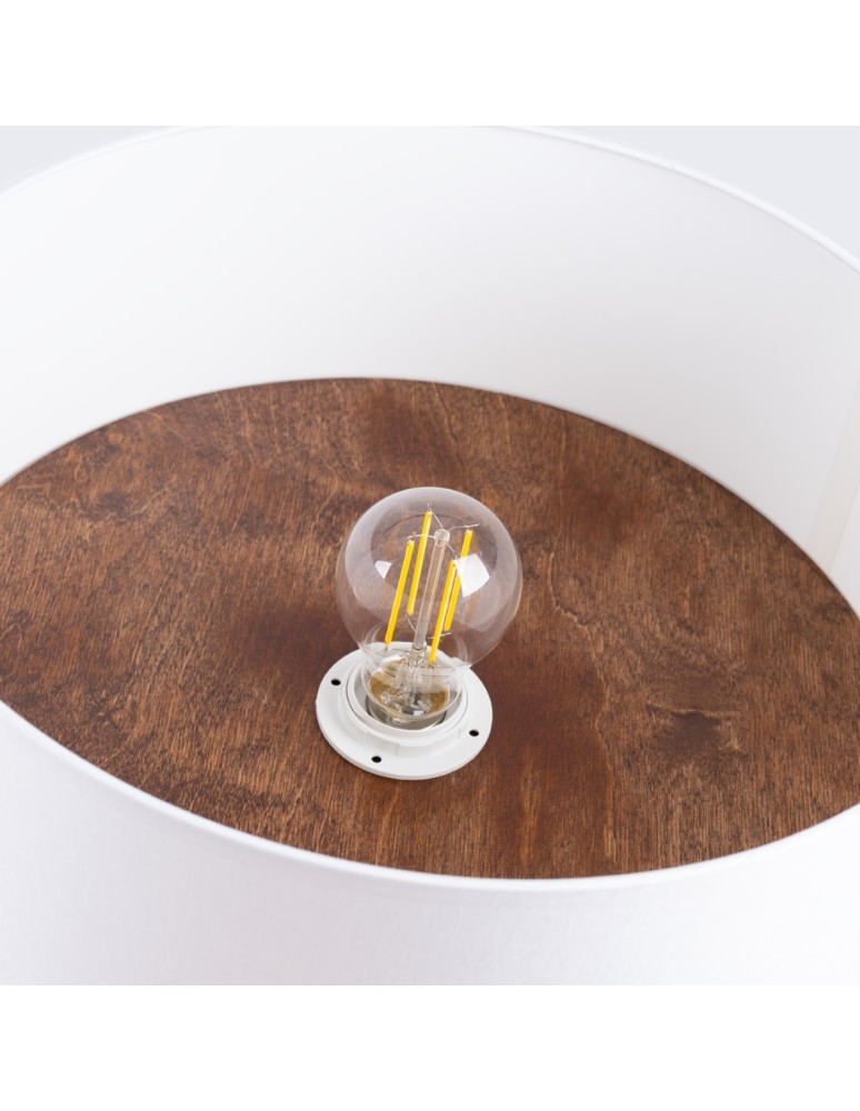 Ceiling lamps - Sollux Plafond TELESTO white/dark brown SL.1392 - product kolory-swiatla.pl 6