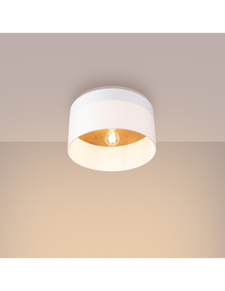Ceiling lamps - Sollux Plafond TELESTO white/light brown SL.1393 - product kolory-swiatla.pl 3