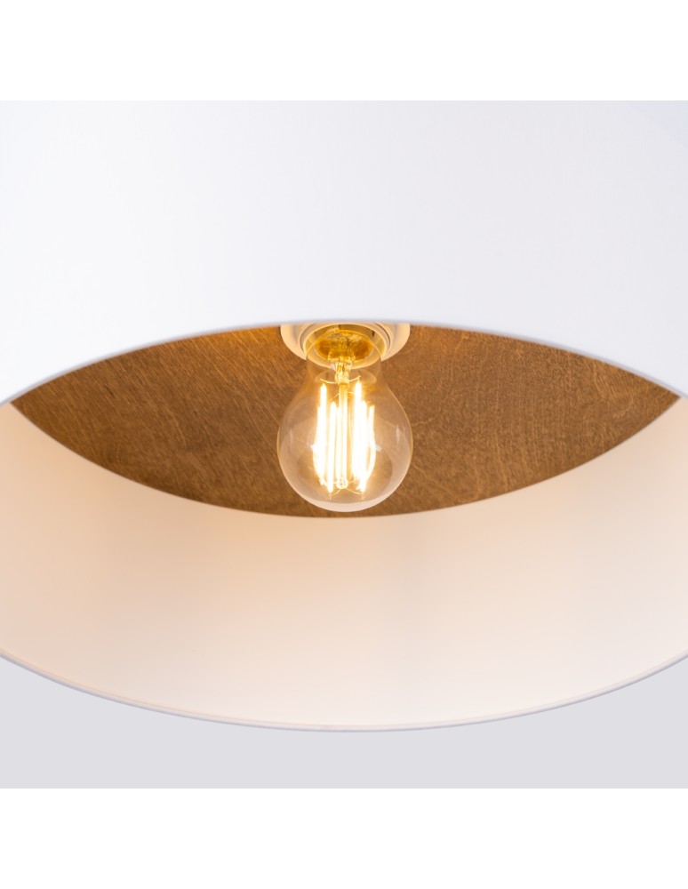 Ceiling lamps - Sollux Plafond TELESTO white/light brown SL.1393 - product kolory-swiatla.pl 7