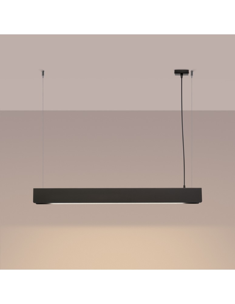 Pendant lamps - Sollux SPARK pendant lamp black SL.1395 - product kolory-swiatla.pl 3