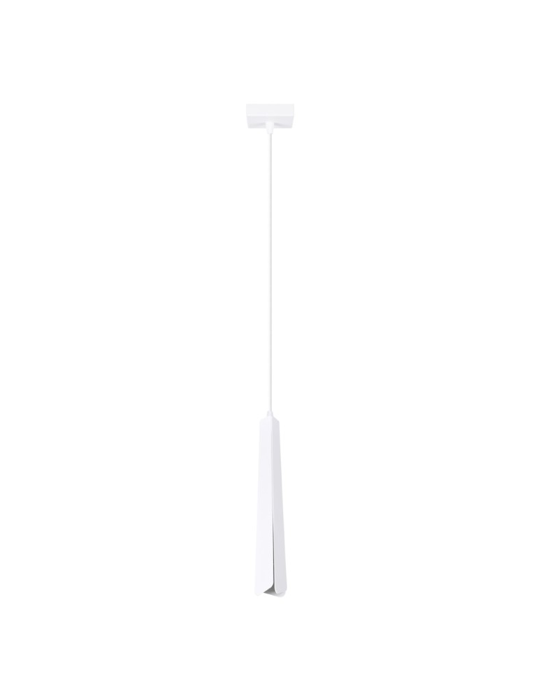Pendant lamps - Sollux PRYSM 1 pendant lamp white SL.1397 - product kolory-swiatla.pl 1