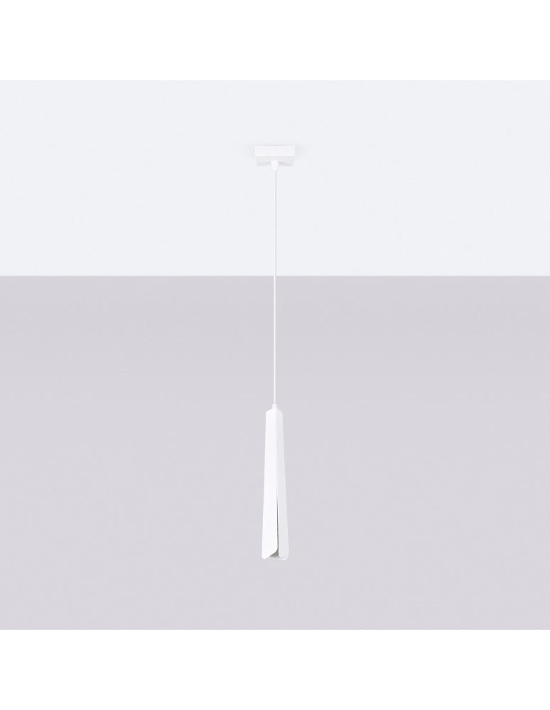 Pendant lamps - Sollux PRYSM 1 pendant lamp white SL.1397 - product kolory-swiatla.pl 2