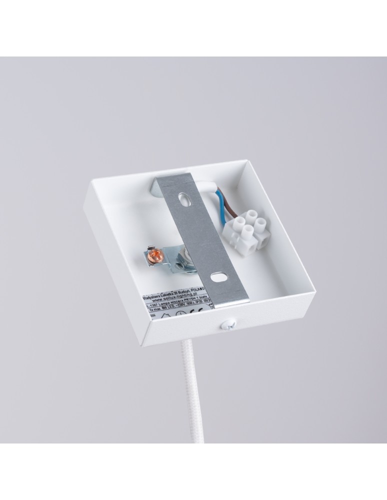 Pendant lamps - Sollux PRYSM 1 pendant lamp white SL.1397 - product kolory-swiatla.pl 4