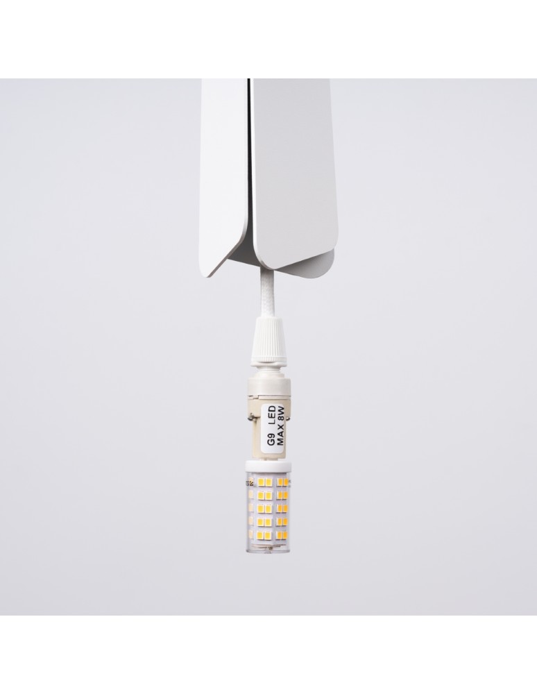 Pendant lamps - Sollux PRYSM 1 pendant lamp white SL.1397 - product kolory-swiatla.pl 5