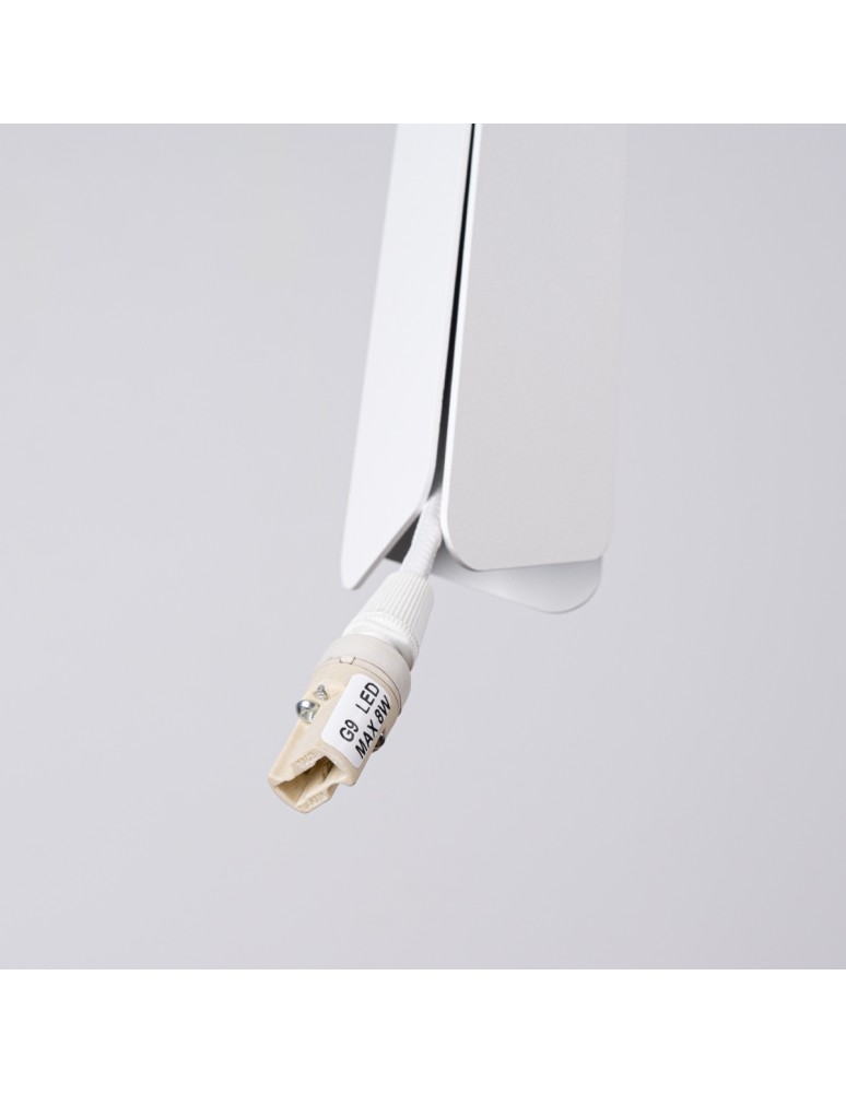 Pendant lamps - Sollux PRYSM 1 pendant lamp white SL.1397 - product kolory-swiatla.pl 6