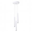 Sollux Lampa wisząca PRYSM 3P biała SL.1398