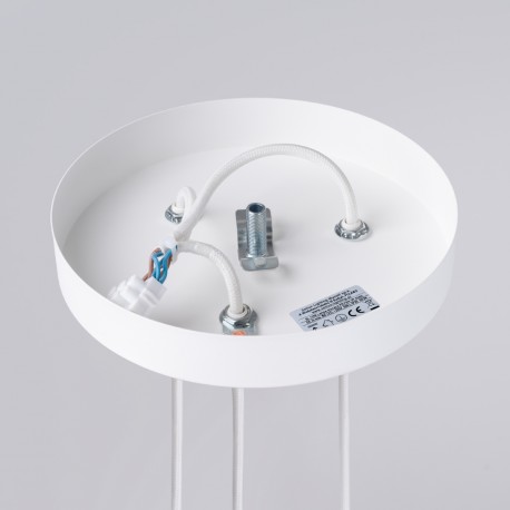 Sollux Lampa wisząca PRYSM 3P biała SL.1398