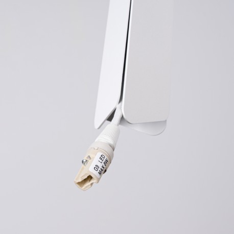 Sollux Lampa wisząca PRYSM 3P biała SL.1398
