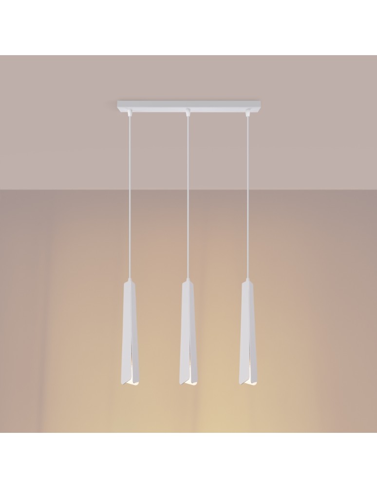 Pendant lamps - Sollux PRYSM 3L pendant lamp white SL.1399 - product kolory-swiatla.pl 3