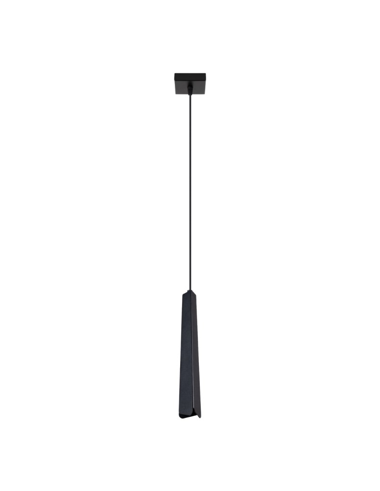 Pendant lamps - Sollux PRYSM 1 pendant lamp black SL.1400 - product kolory-swiatla.pl 1