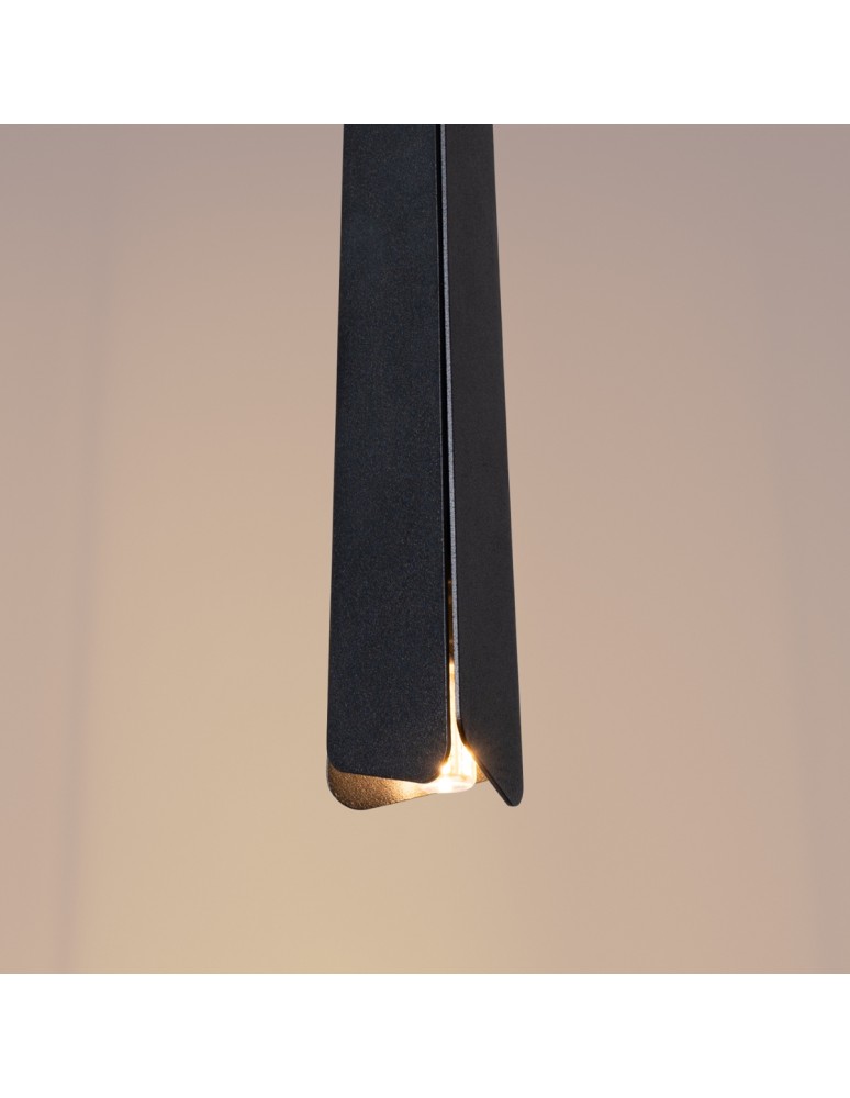 Pendant lamps - Sollux PRYSM 1 pendant lamp black SL.1400 - product kolory-swiatla.pl 7