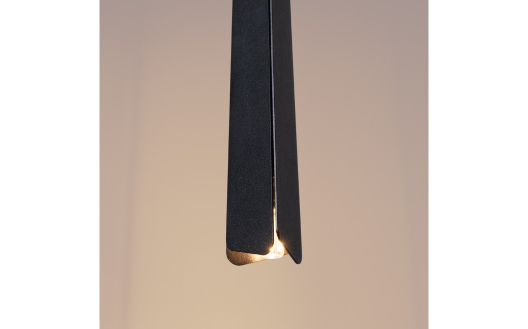 Sollux Lampa wisząca PRYSM 1 czarna SL.1400