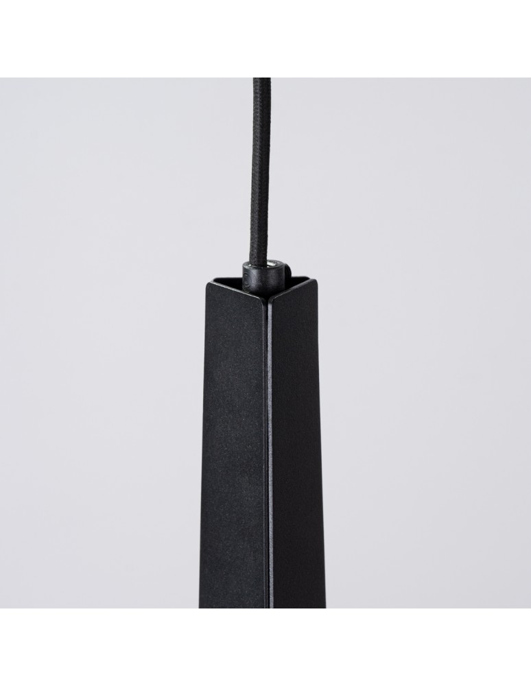 Pendant lamps - Sollux PRYSM 1 pendant lamp black SL.1400 - product kolory-swiatla.pl 8