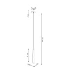 Pendant lamps - Sollux PRYSM 1 pendant lamp black SL.1400 - product 10