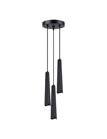Sollux PRYSM 3P pendant lamp black SL.1401