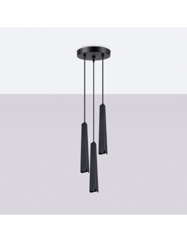 Sollux PRYSM 3P pendant lamp black SL.1401 - product 2