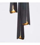Pendant lamps - Sollux PRYSM 3P pendant lamp black SL.1401 - product 8