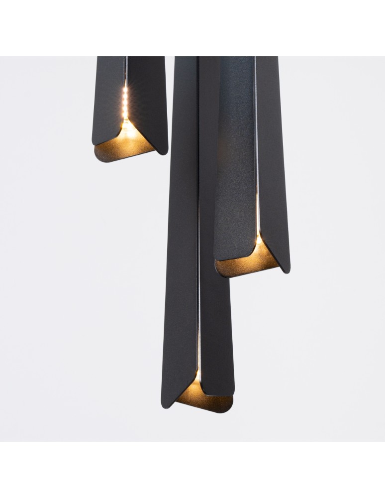 Pendant lamps - Sollux PRYSM 3P pendant lamp black SL.1401 - product kolory-swiatla.pl 8