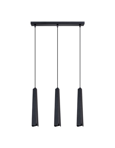 Sollux PRYSM 3L pendant lamp black SL.1402
