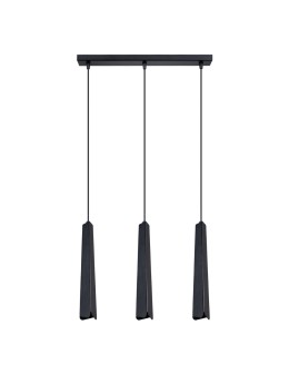 Sollux Lampa wisząca PRYSM 3L czarna SL.1402