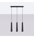 Pendant lamps - Sollux PRYSM 3L pendant lamp black SL.1402 - product 2