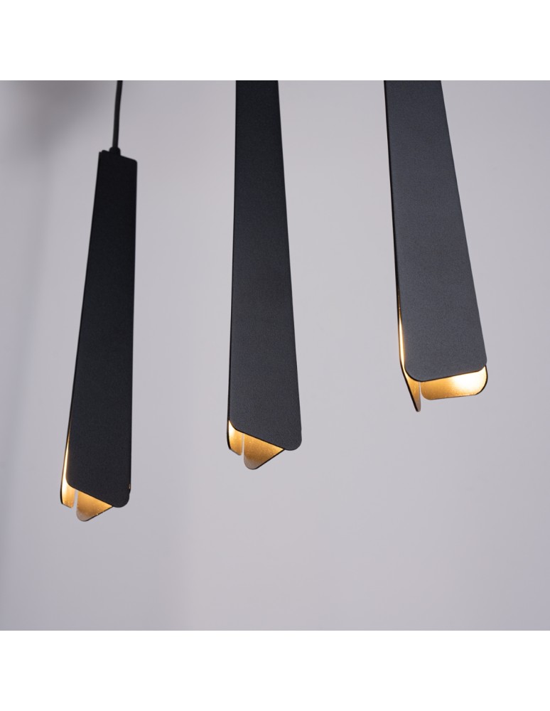 Pendant lamps - Sollux PRYSM 3L pendant lamp black SL.1402 - product kolory-swiatla.pl 10