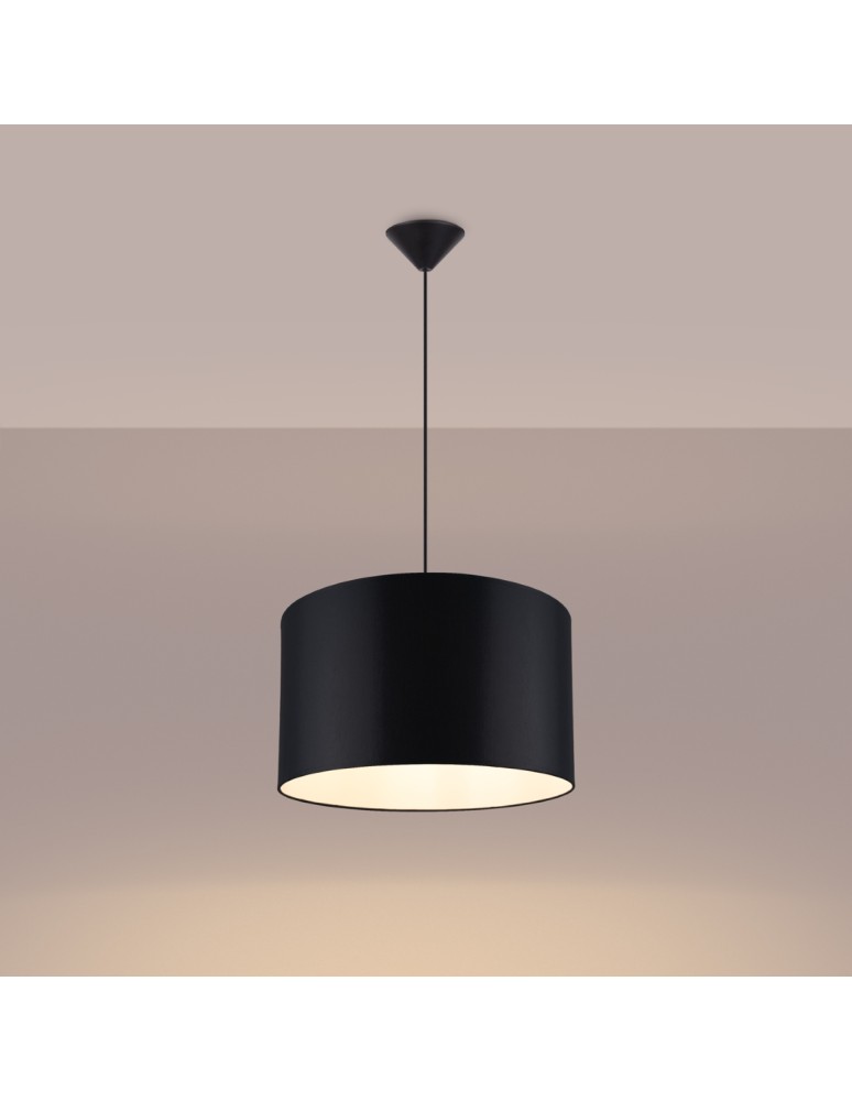 Pendant lamps - Sollux NOVA 40 pendant lamp black SL.1406 - product kolory-swiatla.pl 3