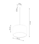 Pendant lamps - Sollux NOVA 40 pendant lamp black SL.1406 - product 8