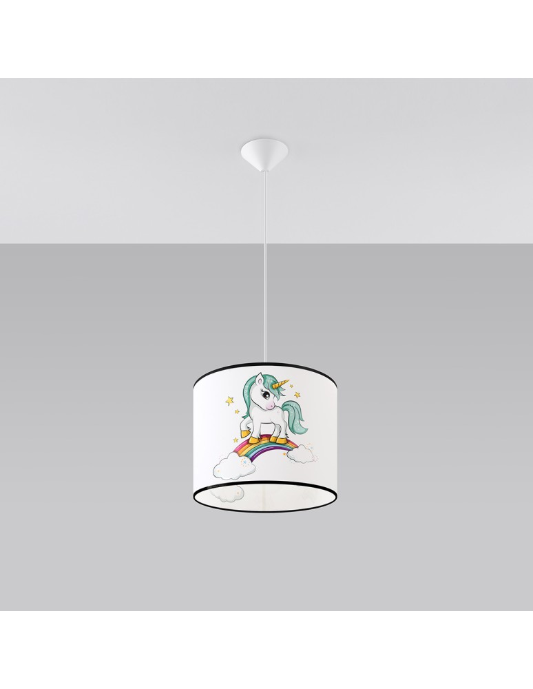 Children's pendant lamps - Sollux UNICORN 30 pendant lamp SL.1412 - product kolory-swiatla.pl 2
