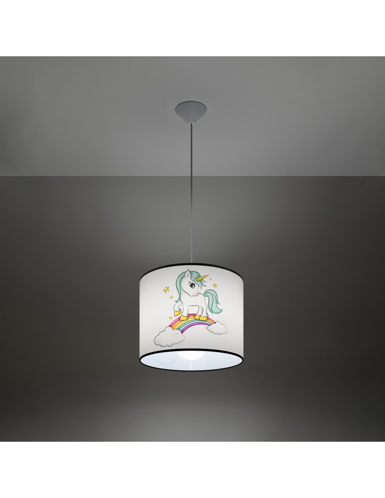 Children's pendant lamps - Sollux UNICORN 30 pendant lamp SL.1412 - product kolory-swiatla.pl 3