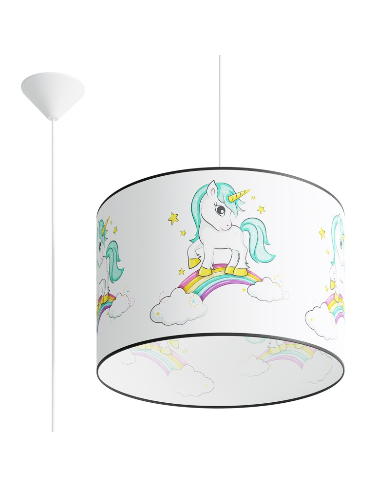 Children's pendant lamps - Sollux UNICORN 40 pendant lamp SL.1413 - product kolory-swiatla.pl 1