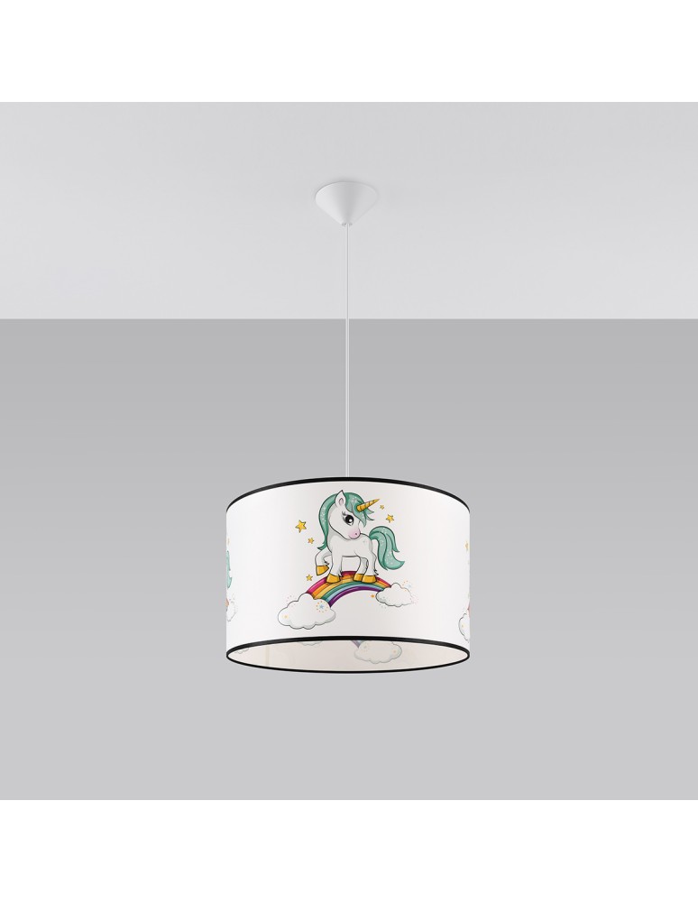 Children's pendant lamps - Sollux UNICORN 40 pendant lamp SL.1413 - product kolory-swiatla.pl 2