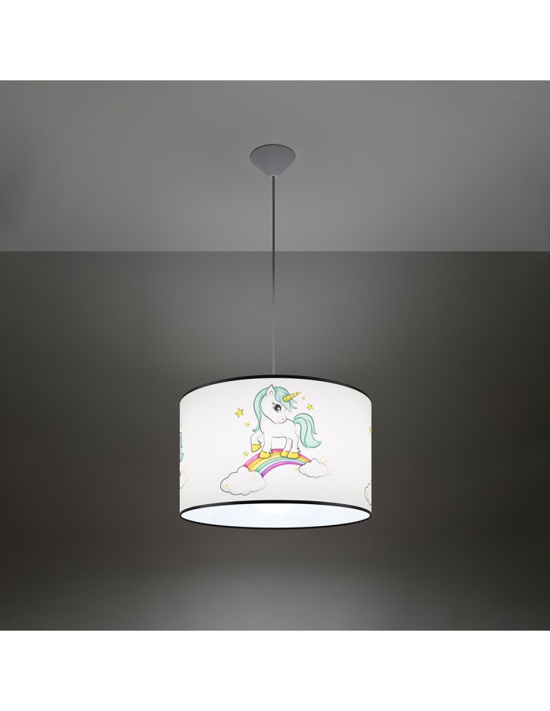 Children's pendant lamps - Sollux UNICORN 40 pendant lamp SL.1413 - product kolory-swiatla.pl 3