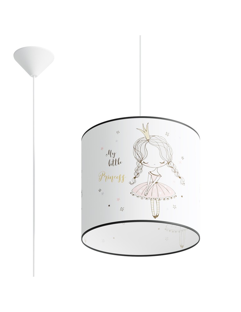 Children's pendant lamps - Sollux PRINCESS 30 pendant lamp SL.1414 - product kolory-swiatla.pl 1
