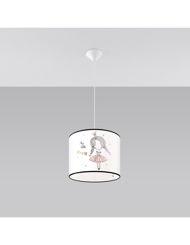 Children's pendant lamps - Sollux PRINCESS 30 pendant lamp SL.1414 - product kolory-swiatla.pl 2