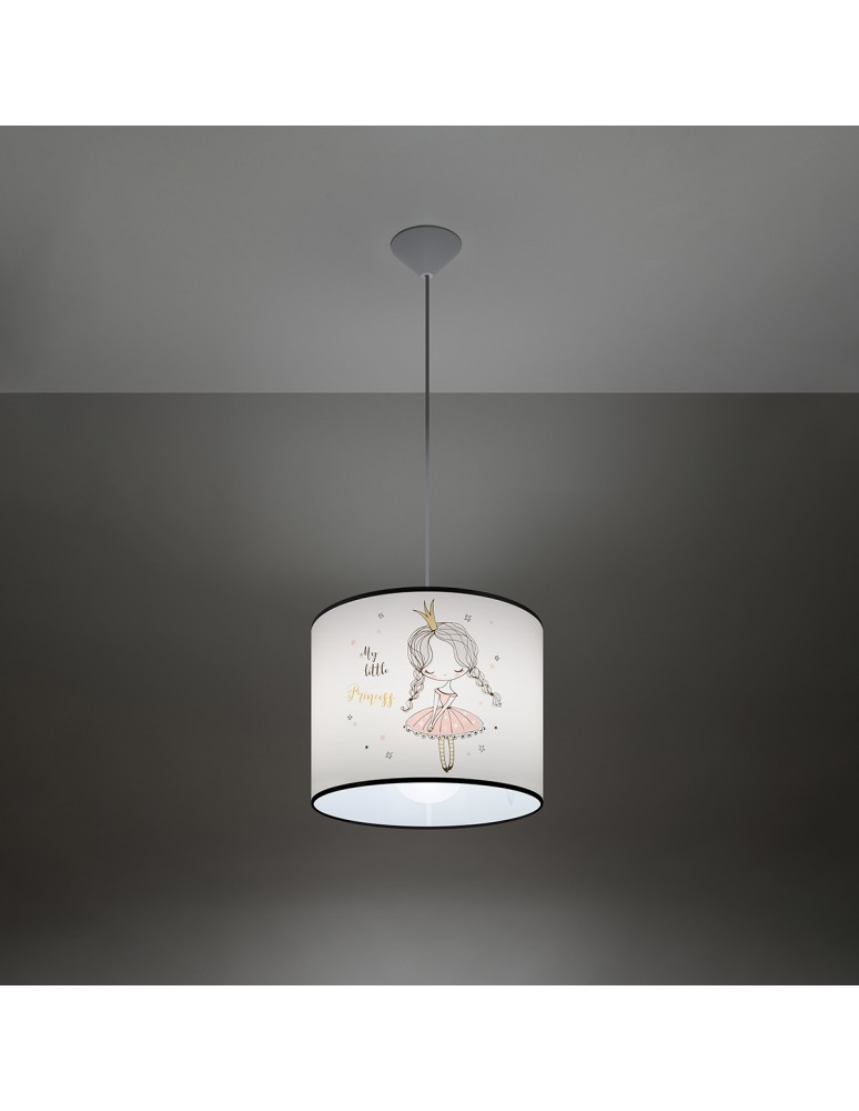 Children's pendant lamps - Sollux PRINCESS 30 pendant lamp SL.1414 - product kolory-swiatla.pl 3