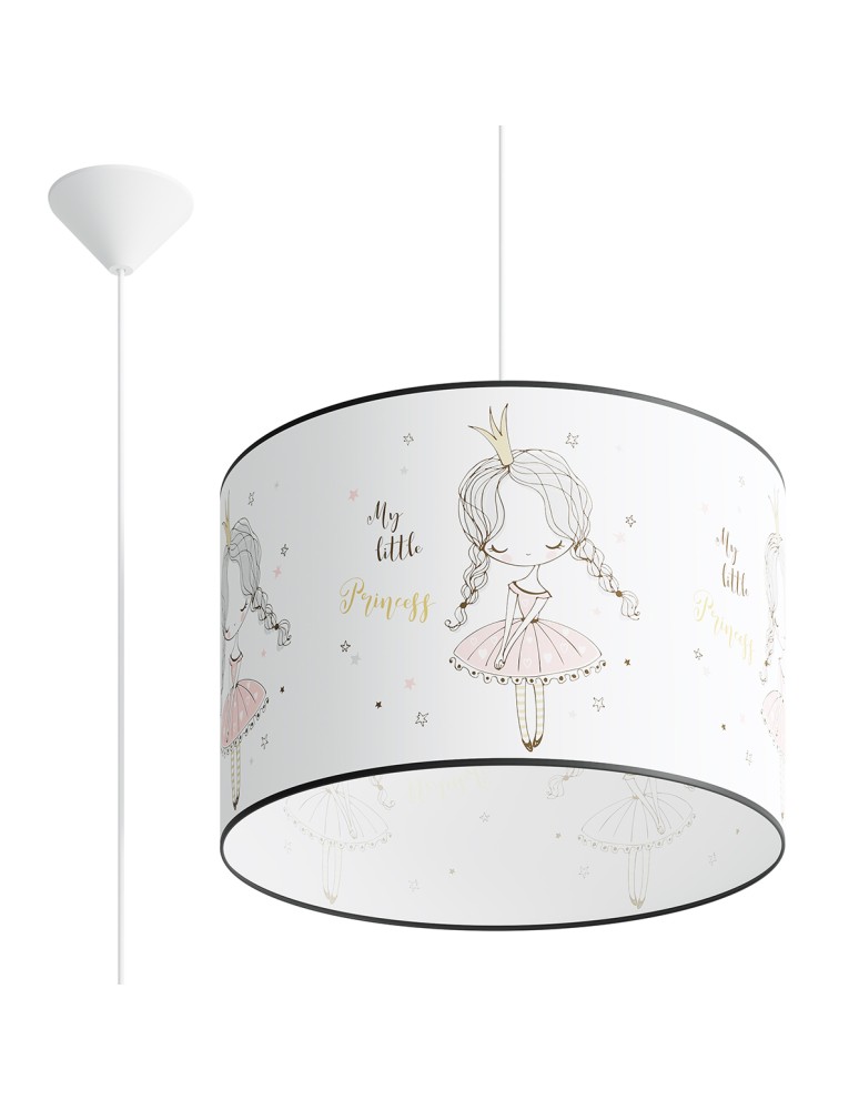 Children's pendant lamps - Sollux PRINCESS 40 pendant lamp SL.1415 - product kolory-swiatla.pl 1