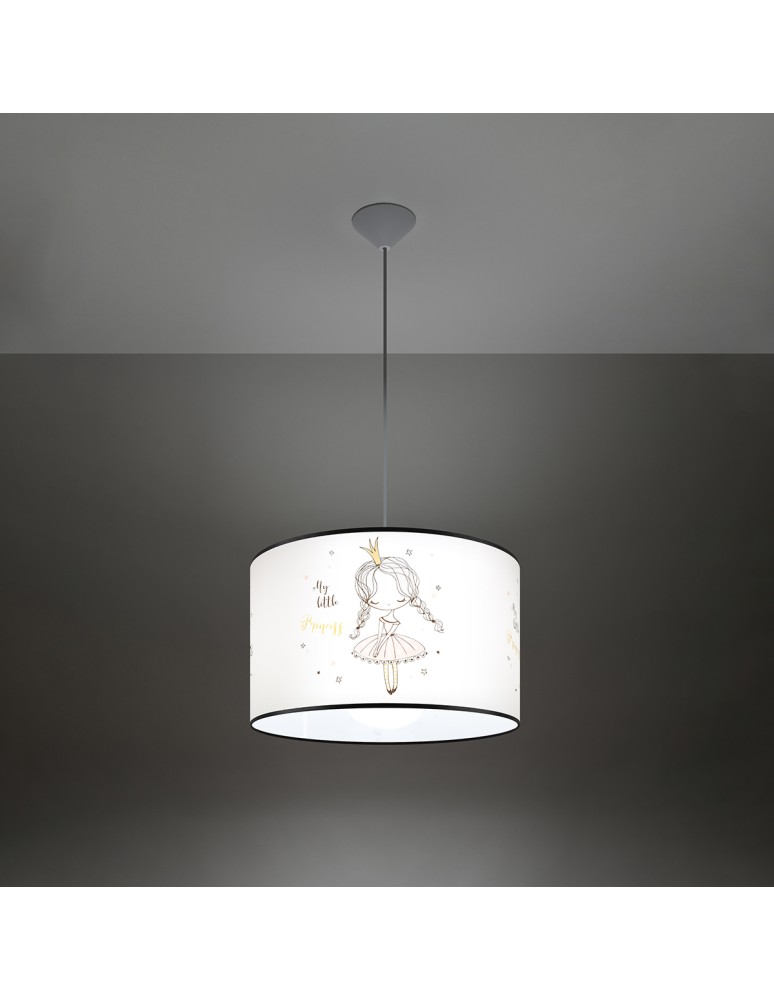 Children's pendant lamps - Sollux PRINCESS 40 pendant lamp SL.1415 - product kolory-swiatla.pl 3