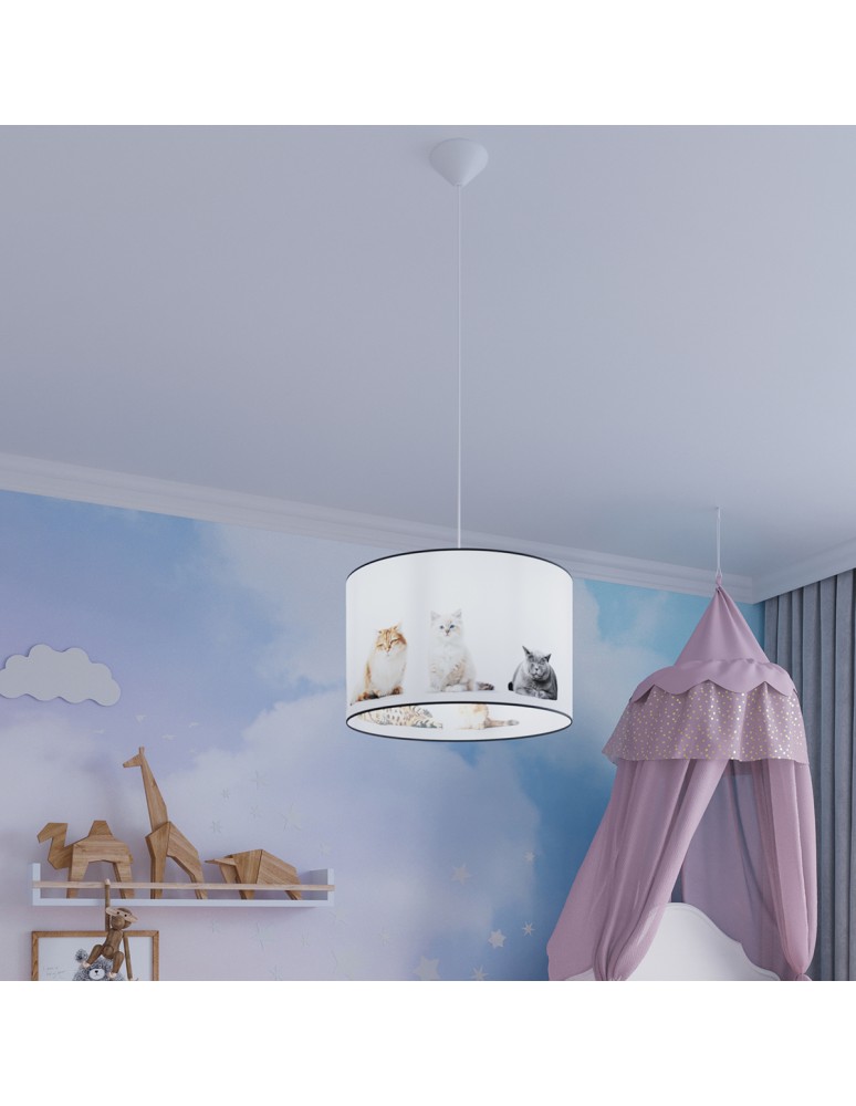 Children's pendant lamps - Sollux KITTY 30 pendant lamp SL.1420 - product kolory-swiatla.pl 9