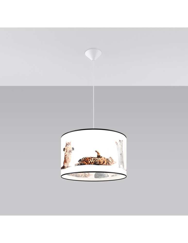 Children's pendant lamps - Sollux KITTY 40 pendant lamp SL.1421 - product kolory-swiatla.pl 3