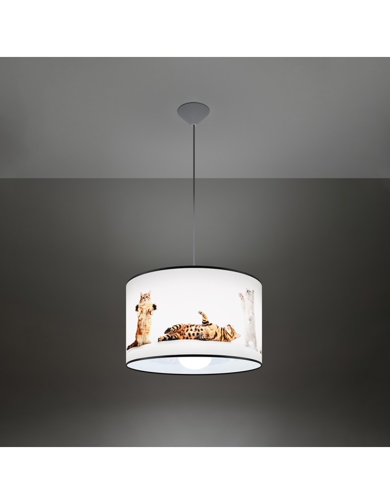Children's pendant lamps - Sollux KITTY 40 pendant lamp SL.1421 - product kolory-swiatla.pl 4