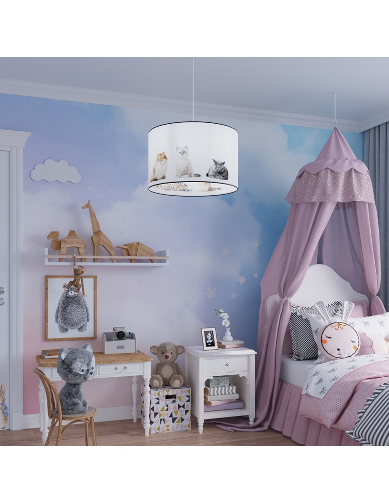 Children's pendant lamps - Sollux KITTY 40 pendant lamp SL.1421 - product kolory-swiatla.pl 7